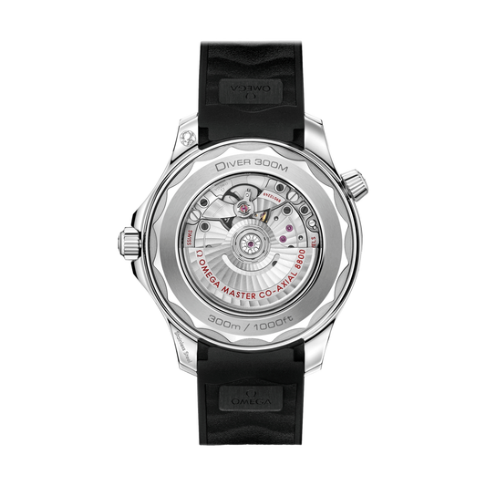 OMEGA Seamaster Diver 300M 42mm - Black on Rubber Strap