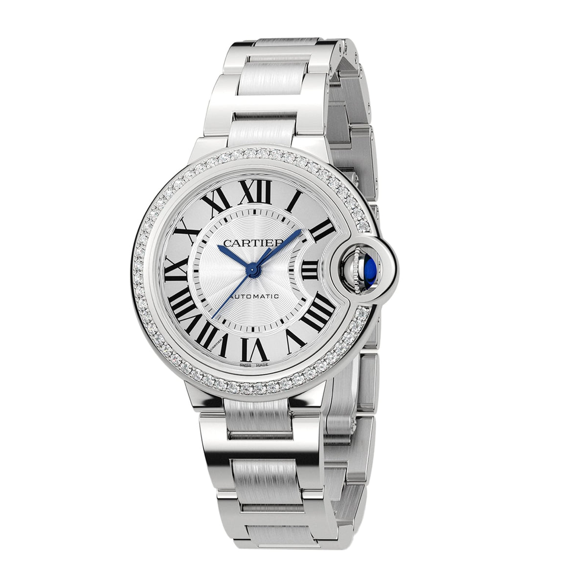 Ballon Bleu de Cartier 33 | 33mm, Steel, Silver Dial, Ref. W4BB0023