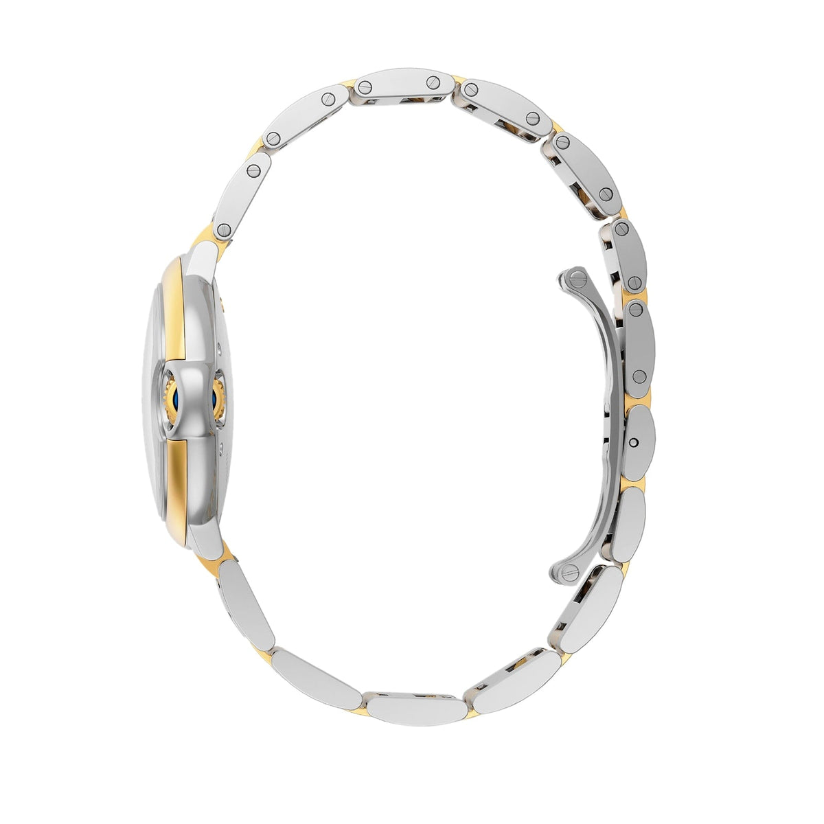 Ballon Bleu de Cartier 33 | 33mm, Two-Tone Steel & 18K Yellow Gold, Silver Dial