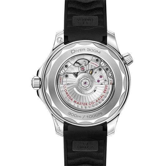OMEGA Seamaster Diver 300M 42mm - White on Rubber Strap