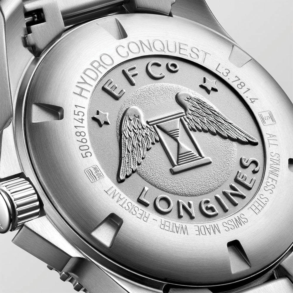 longines HydroConquest 41mm - Sunray Blue on Bracelet